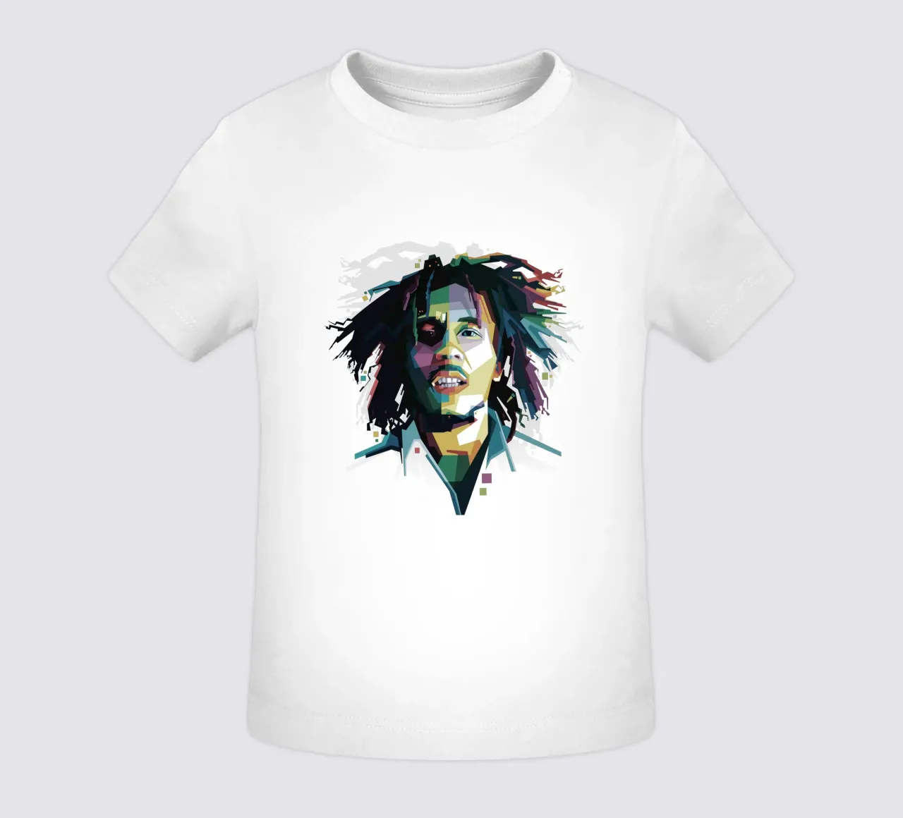 Tuff Gong in WPAP maglietta neonato da Alkahfsmart