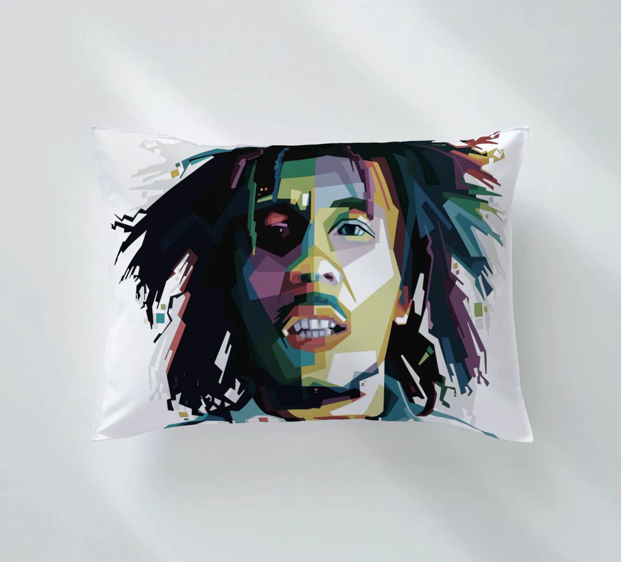Tuff Gong in WPAP cuscino da Alkahfsmart