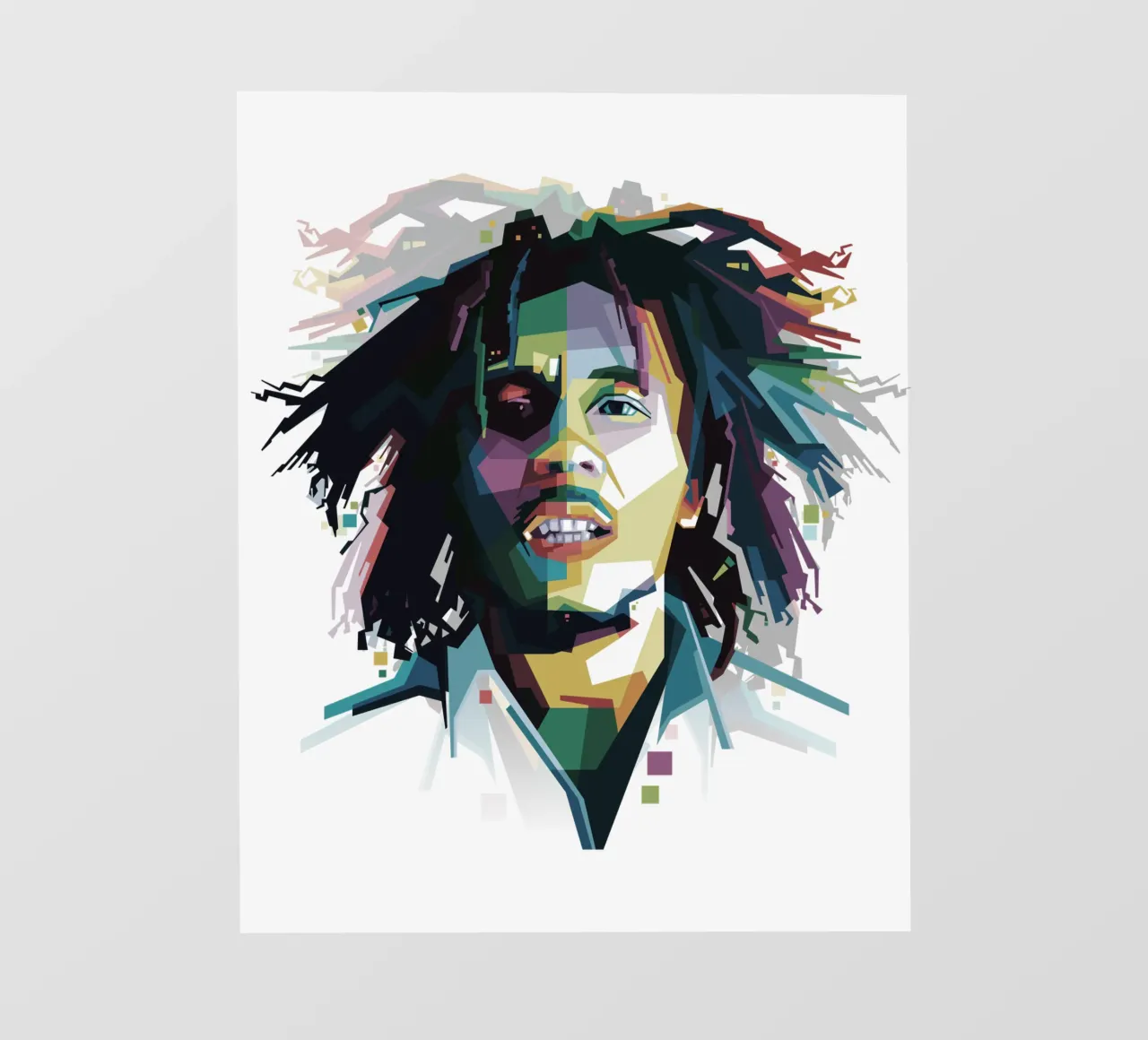 Tuff Gong in WPAP telo in pvc da Alkahfsmart