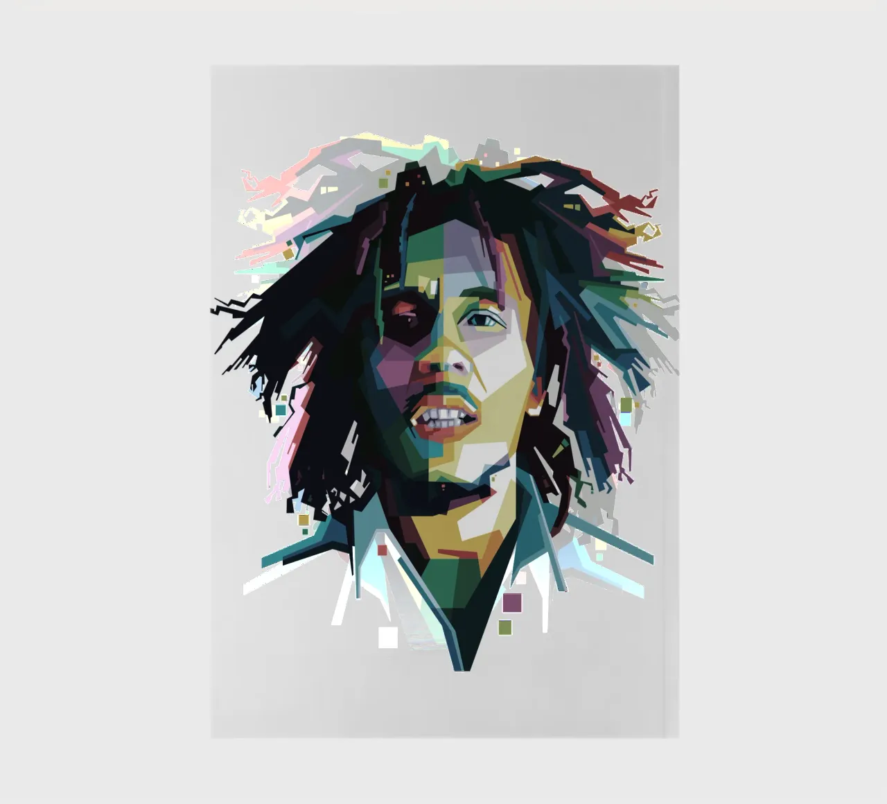 Tuff Gong in WPAP notebook by Alkahfsmart