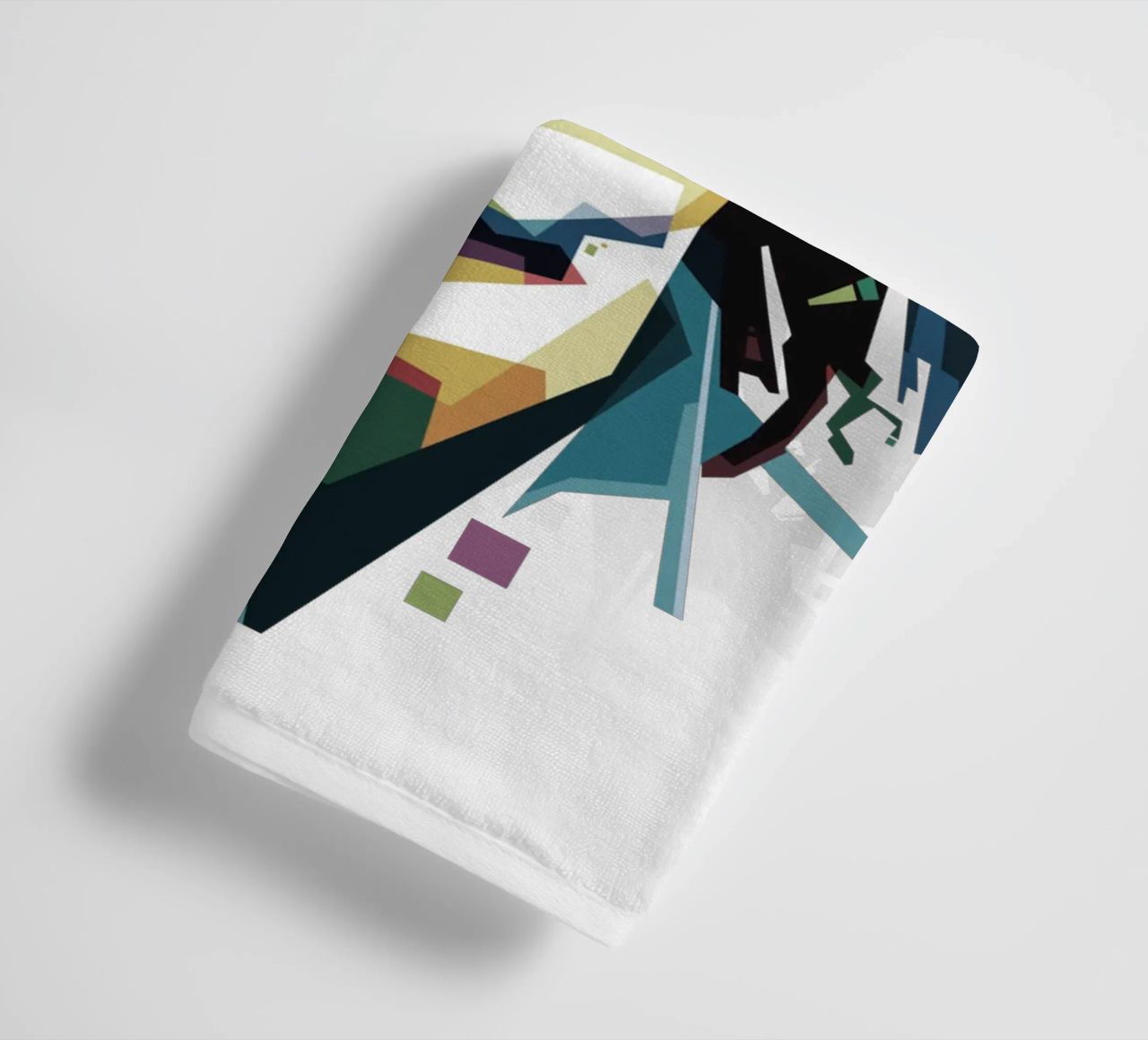 Tuff Gong in WPAP asciugamano da bagno da Alkahfsmart