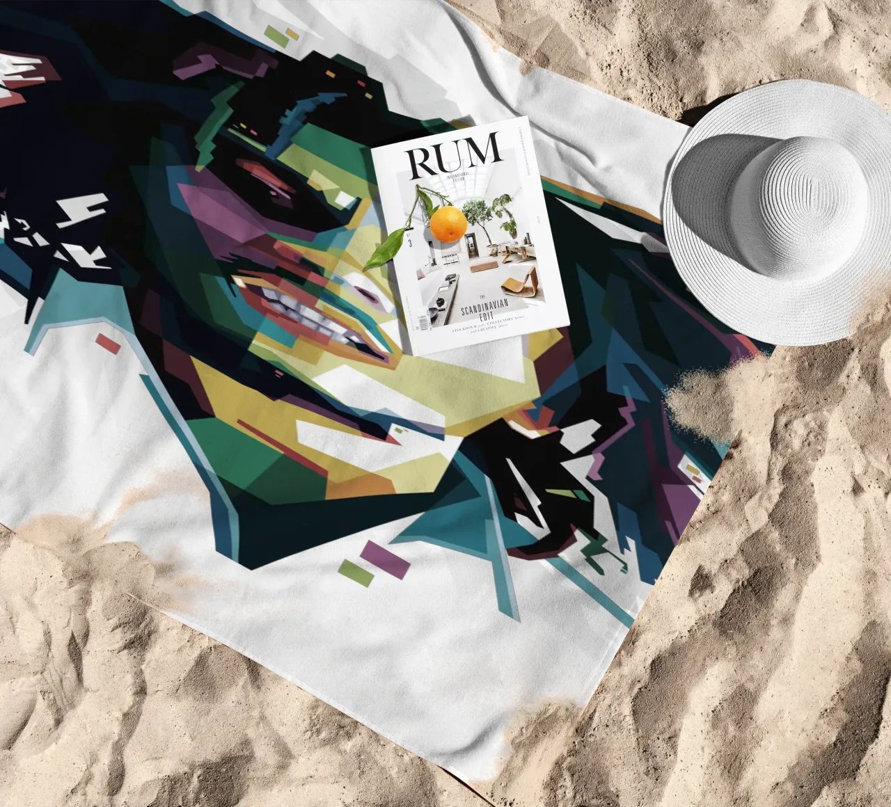 Tuff Gong in WPAP telo mare da Alkahfsmart