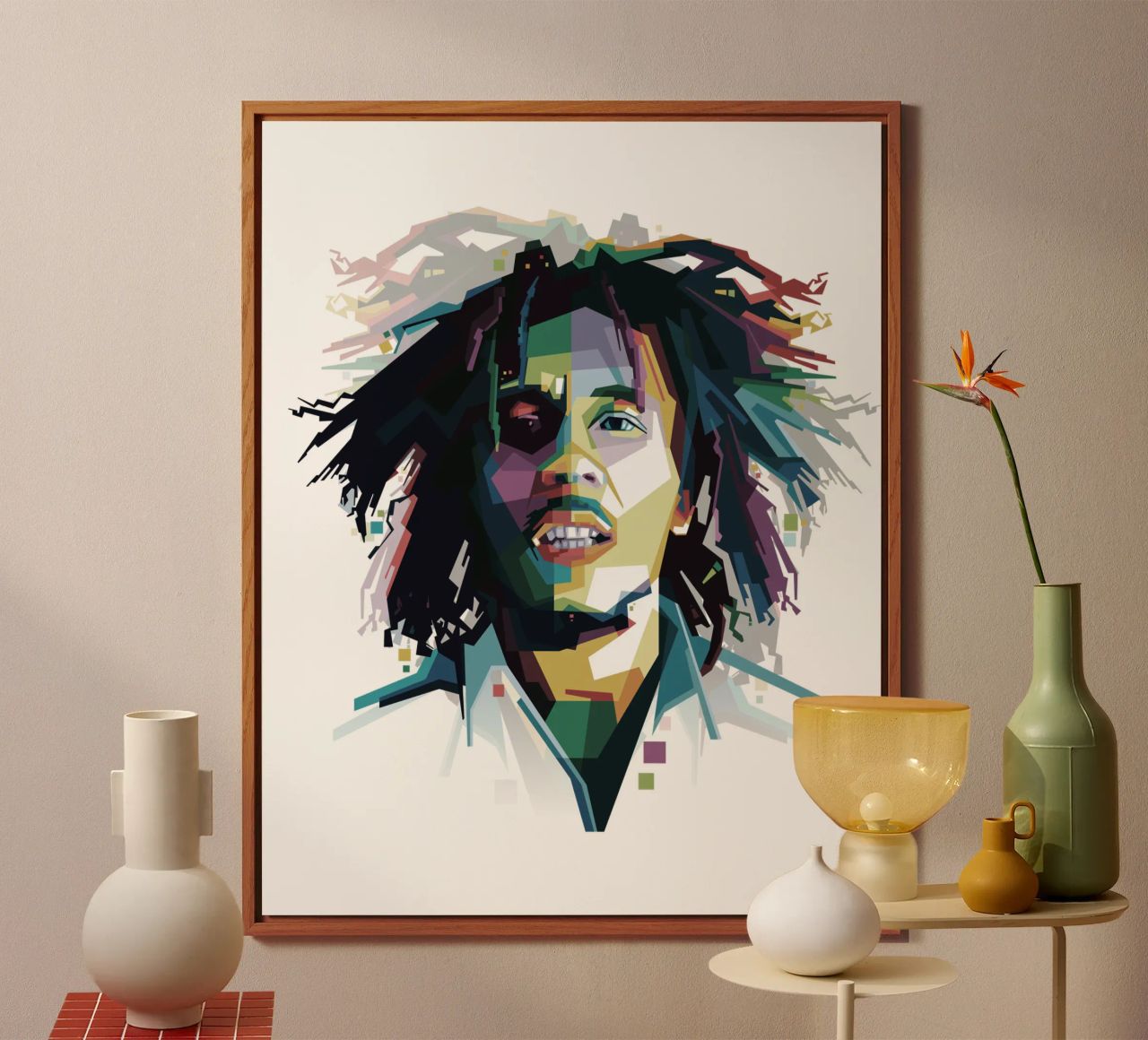 Tuff Gong in WPAP alluminio dibond da Alkahfsmart