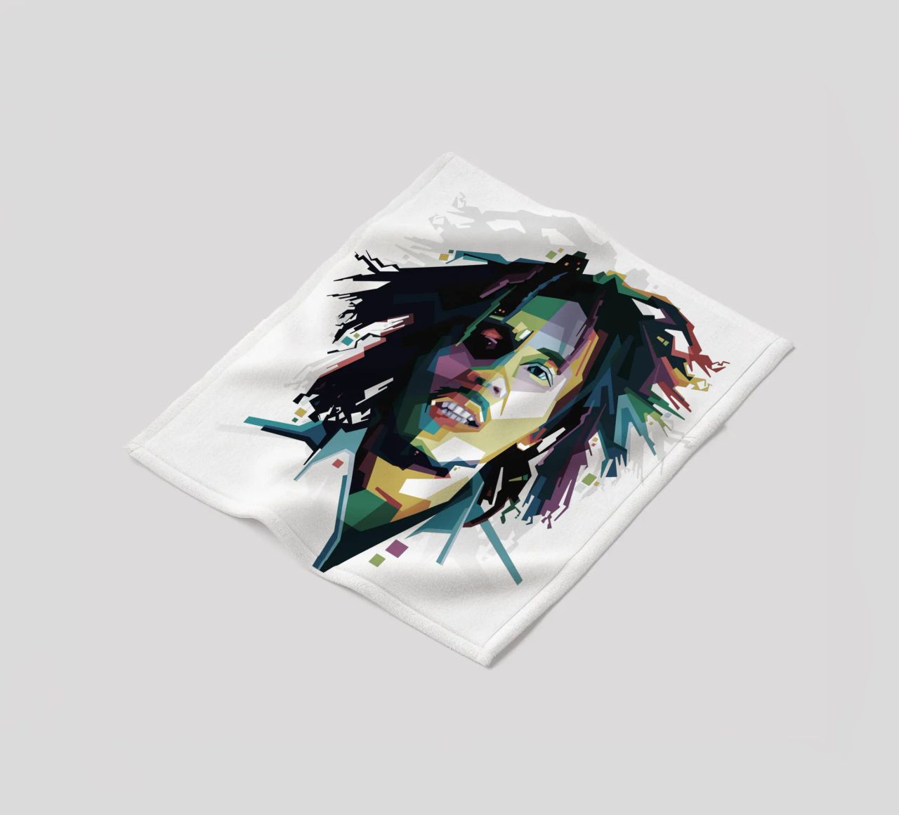 Tuff Gong in WPAP coperta in pile da Alkahfsmart