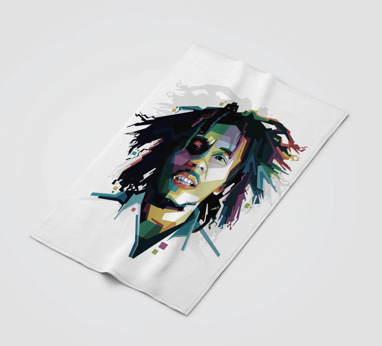 Tuff Gong in WPAP coperta in pile da Alkahfsmart
