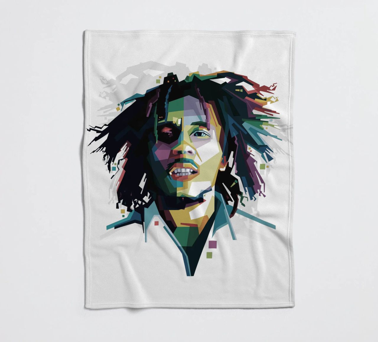Tuff Gong in WPAP coperta in pile da Alkahfsmart