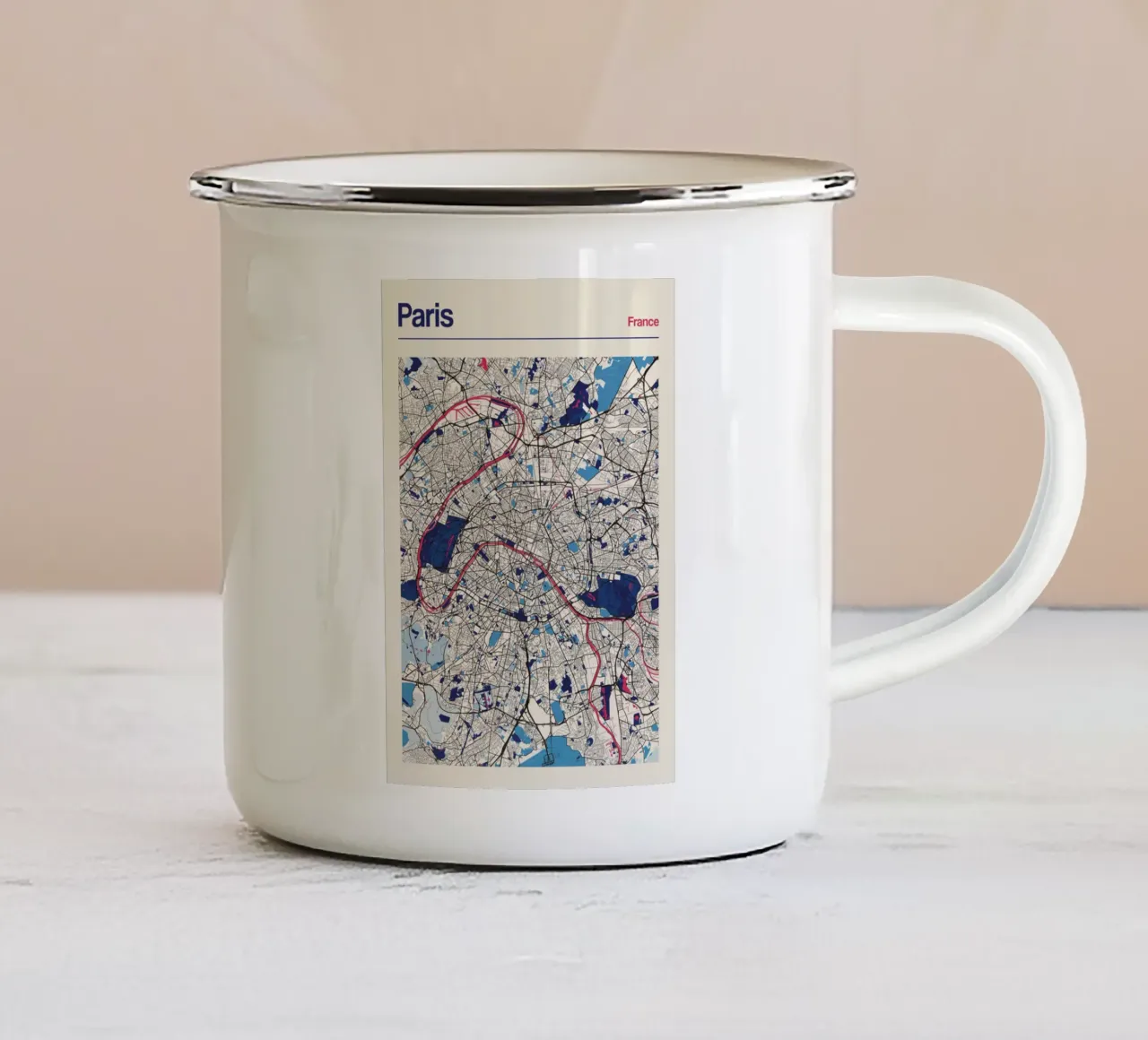 Paris Essence tazza in smalto da MOOODZART