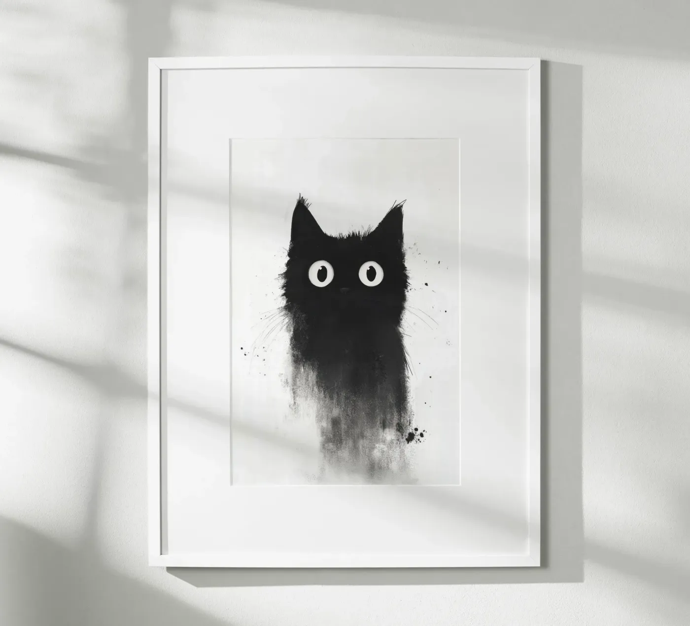 Black poster by Art Unleashed