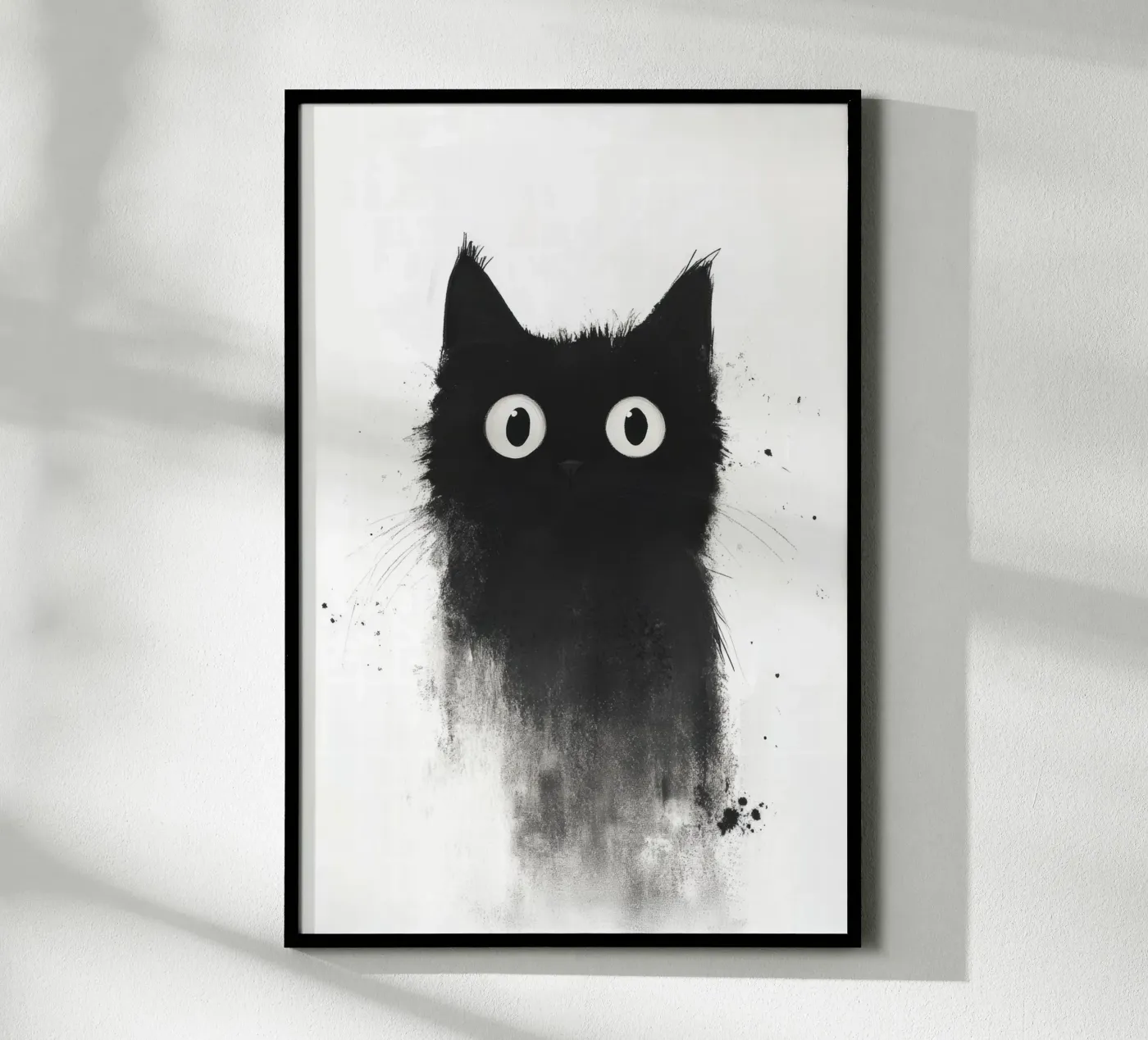 Black poster by Art Unleashed