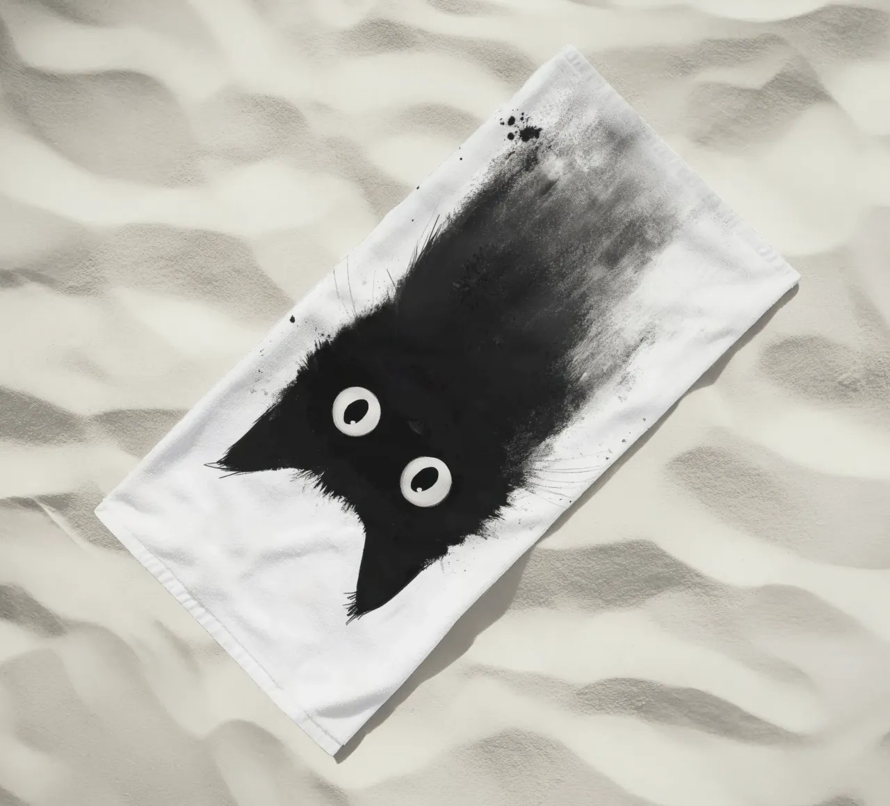 Black telo mare da Art Unleashed