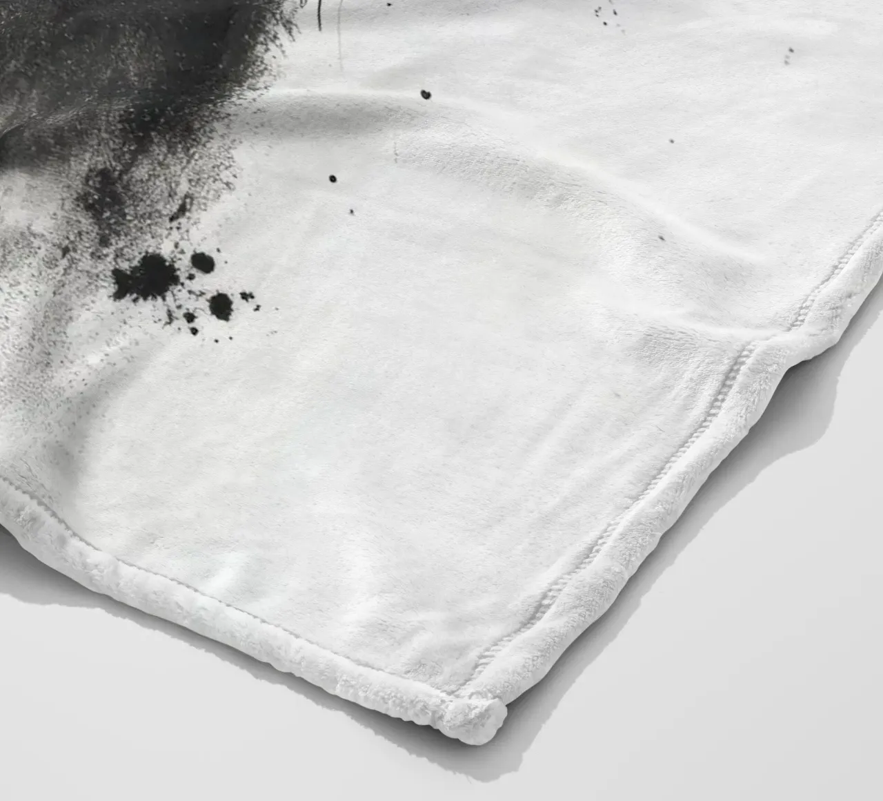 Black Fleecedecke von Art Unleashed