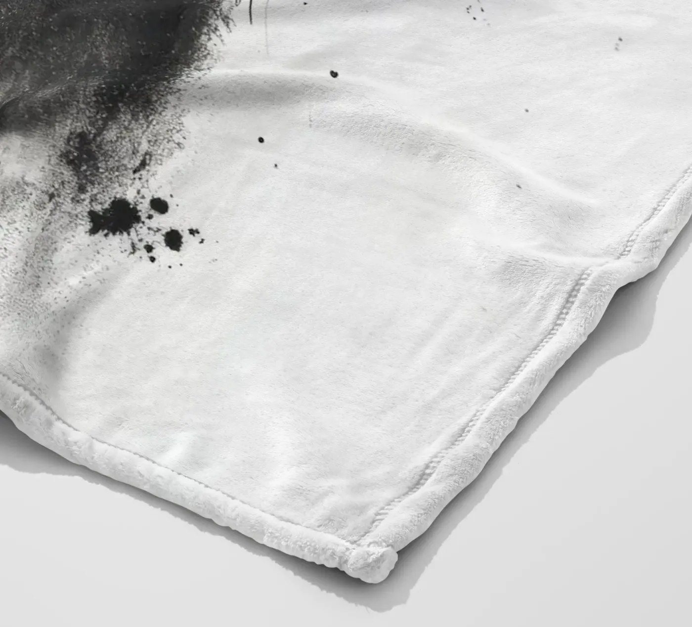 Black fleecedeken van Art Unleashed