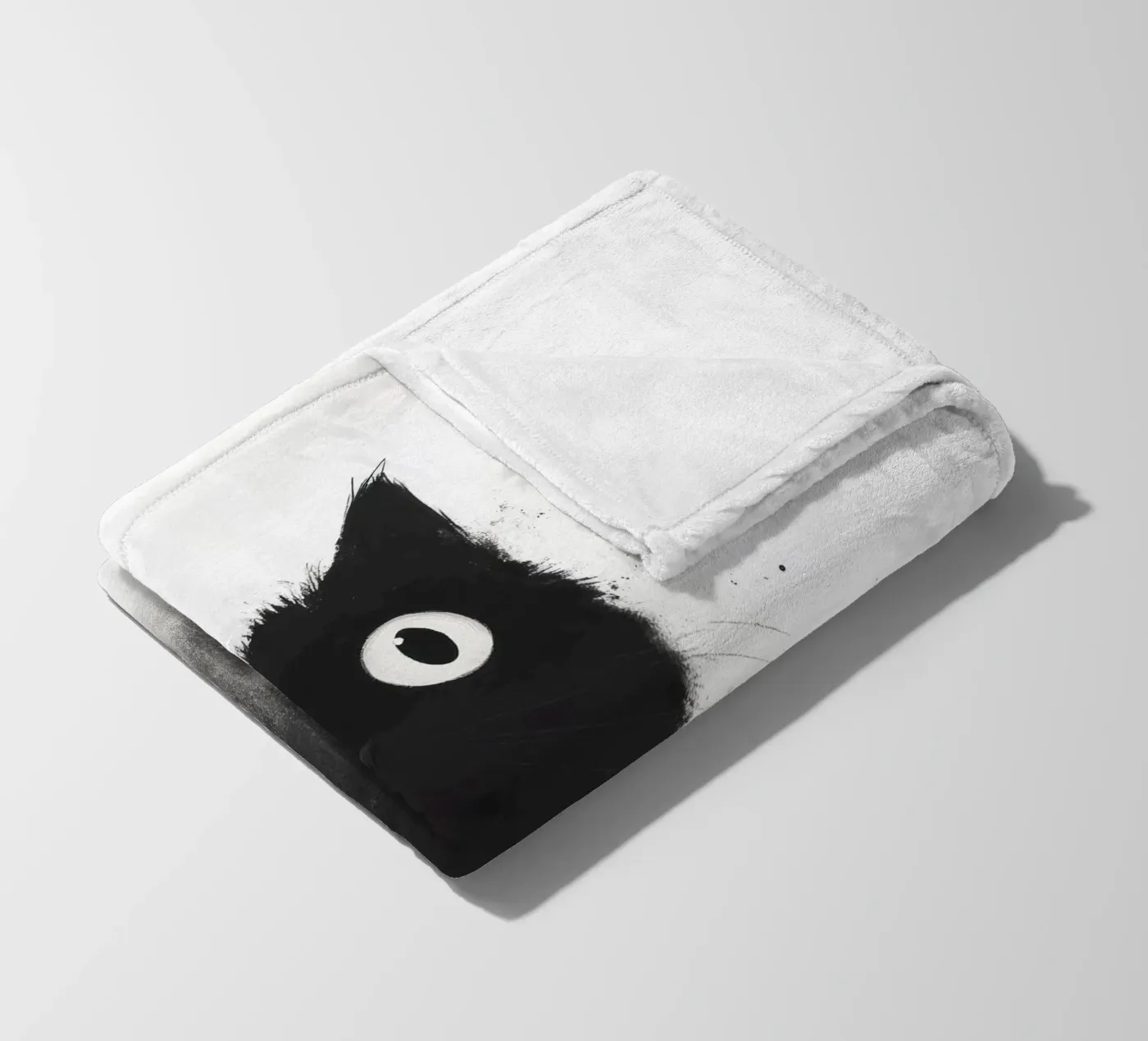 Black fleecedeken van Art Unleashed