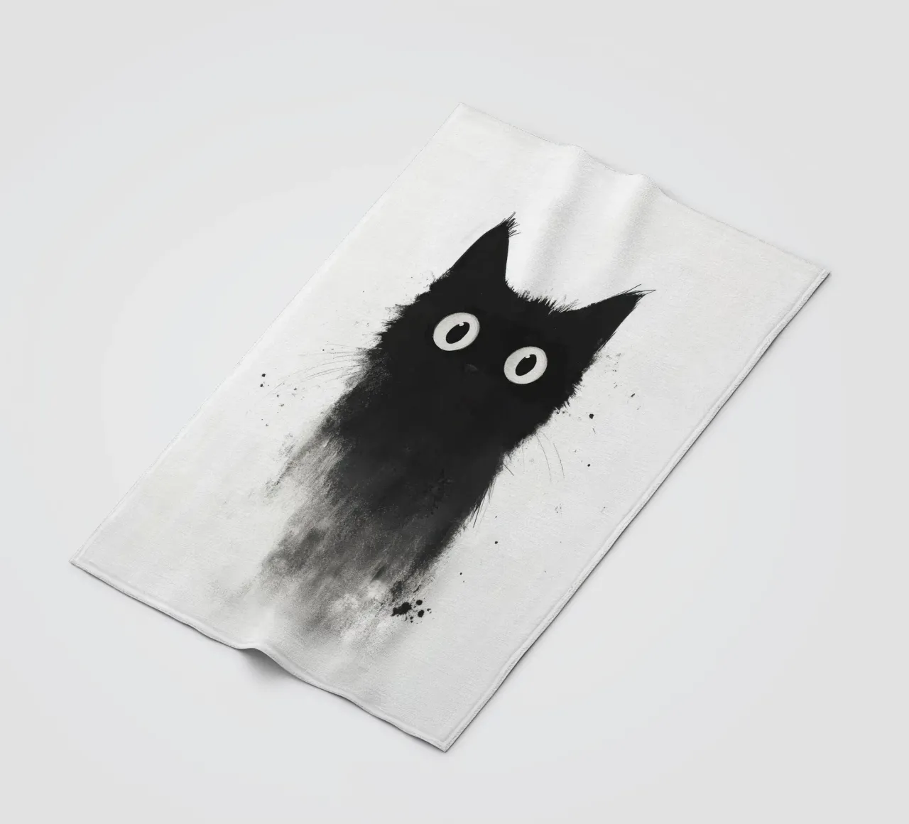 Black Fleecedecke von Art Unleashed