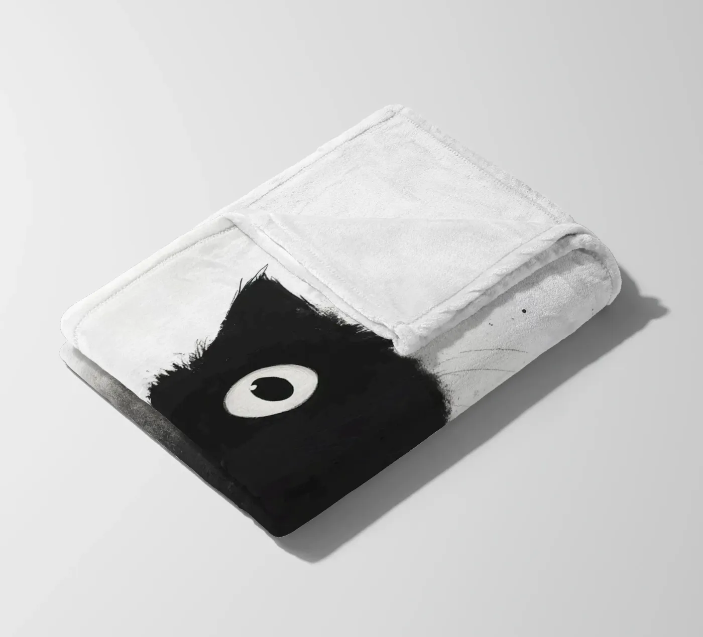 Black fleecedeken van Art Unleashed