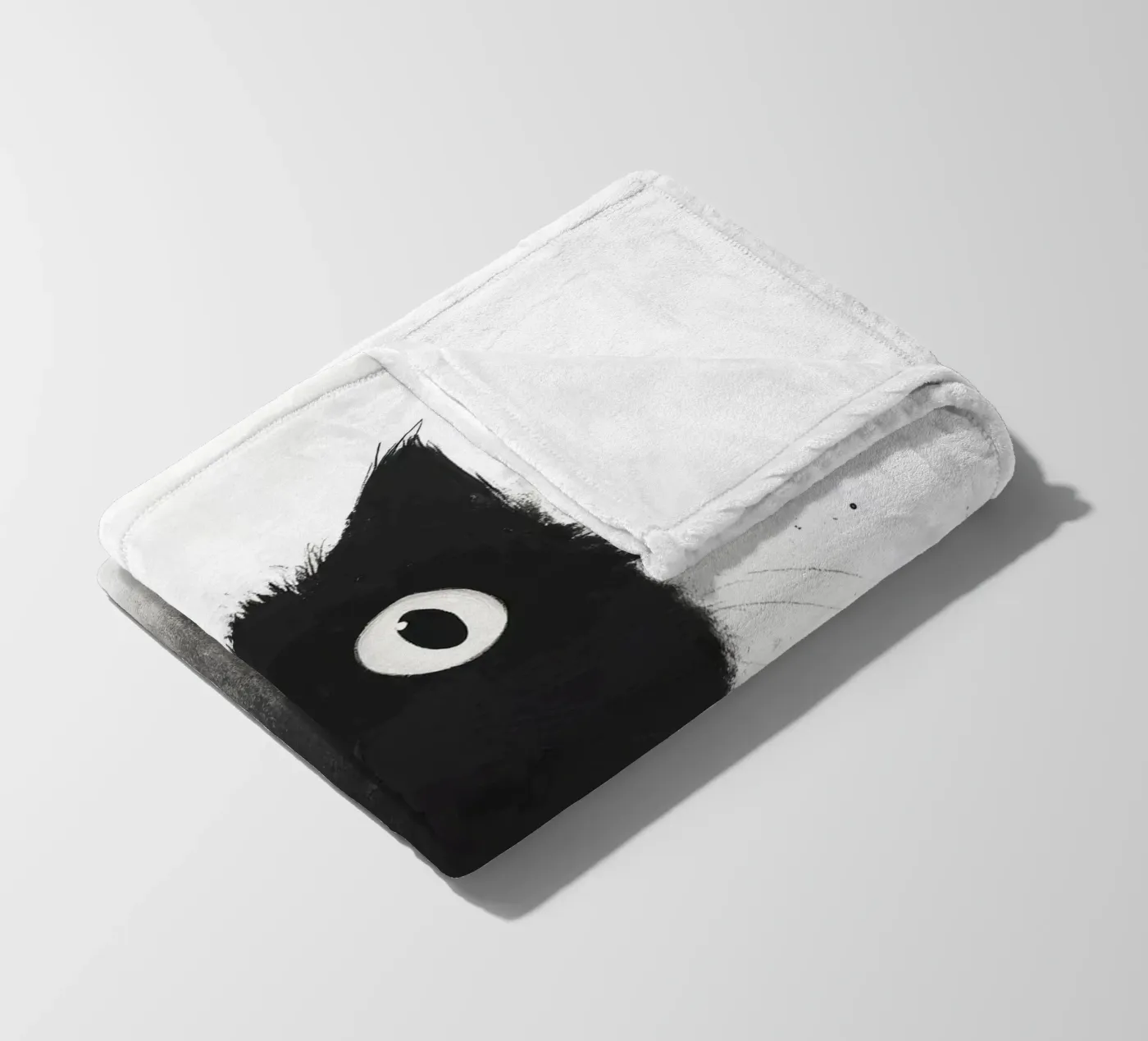 Black fleecedeken van Art Unleashed