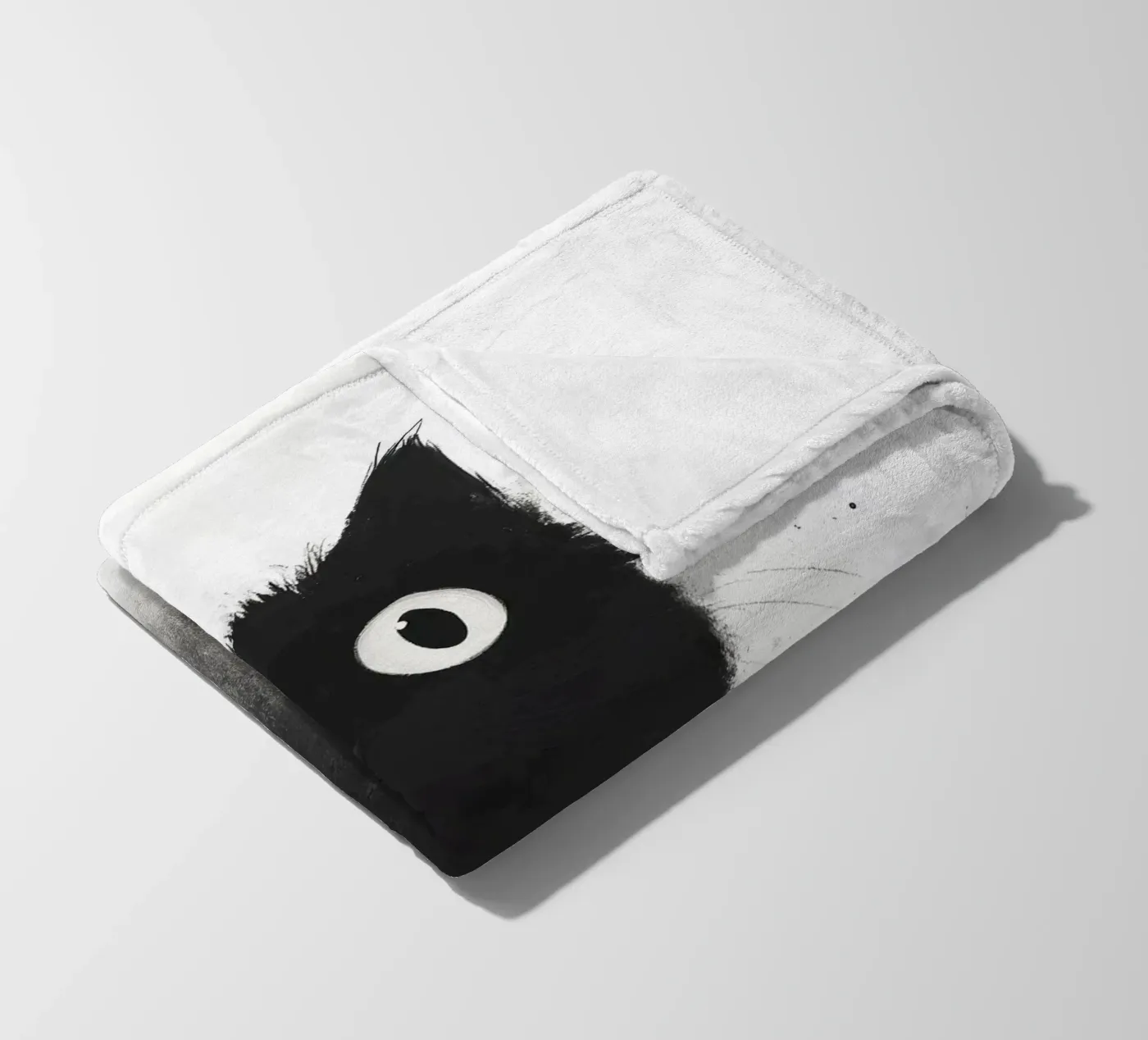 Black Fleecedecke von Art Unleashed