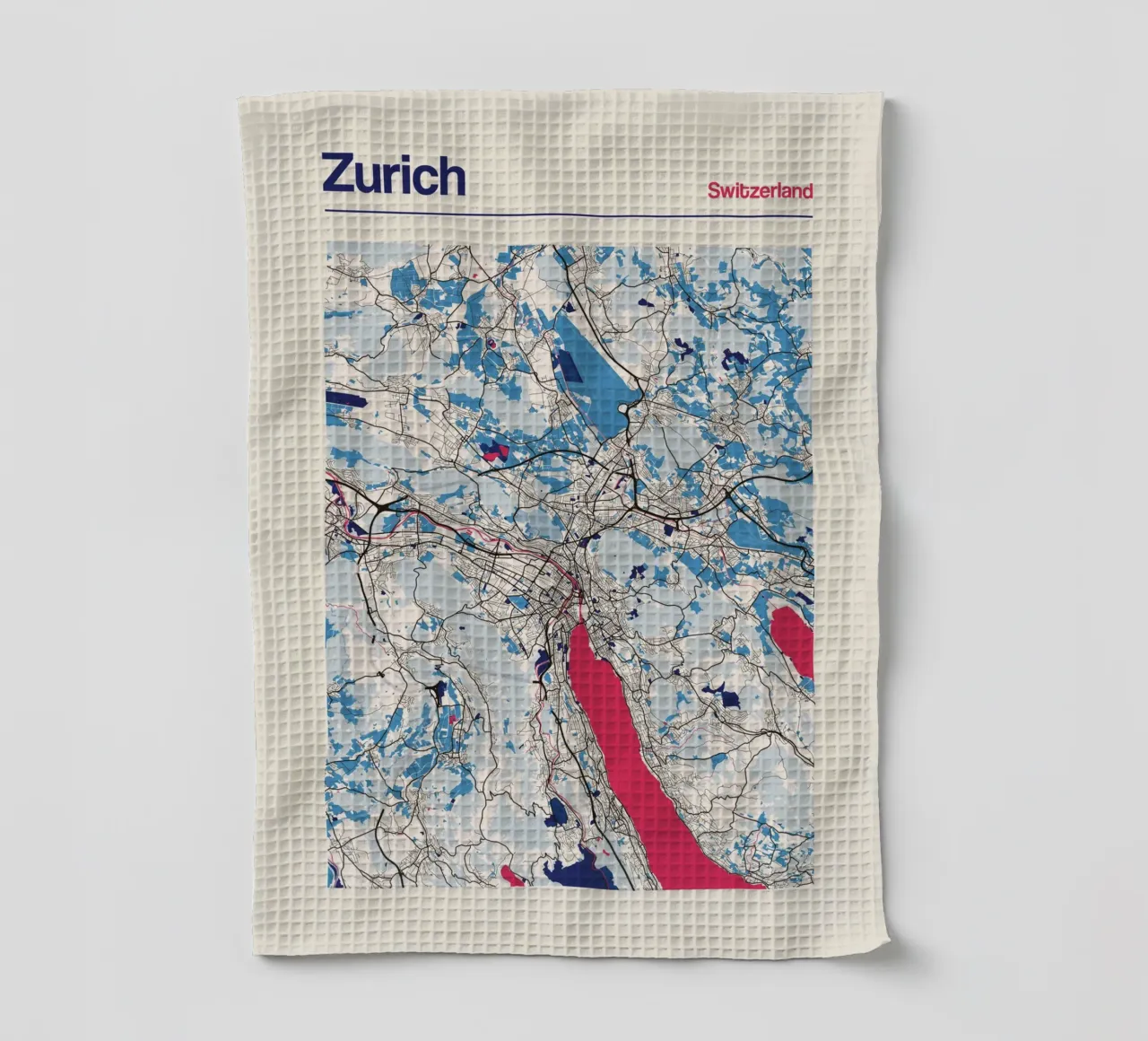 Zurich Serenity torchon de MOOODZART