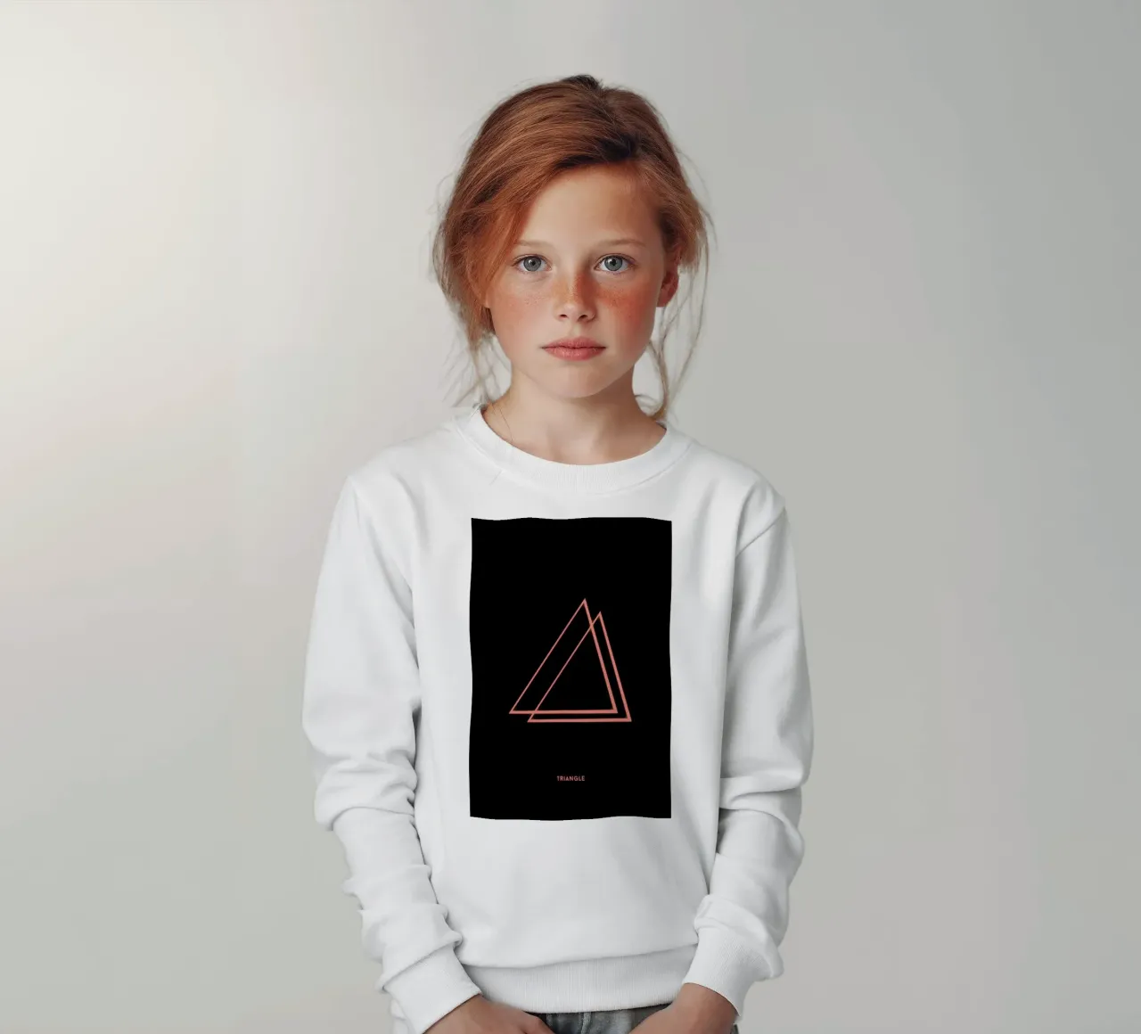 Neon Triangle felpa bambino da In Full Color