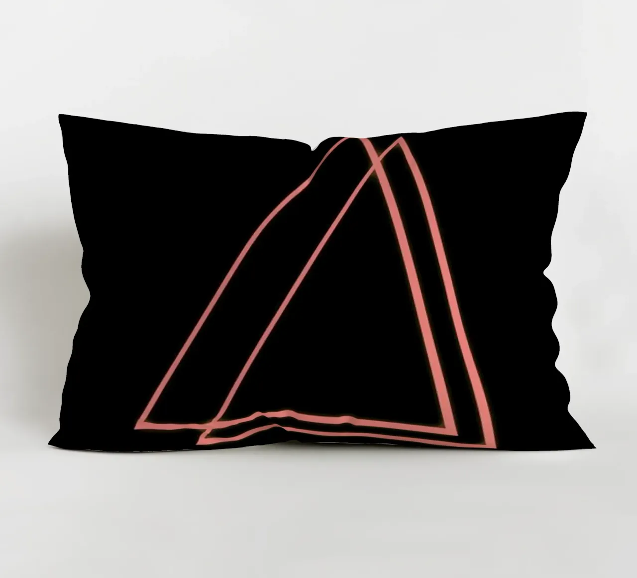 Neon Triangle cojín de In Full Color