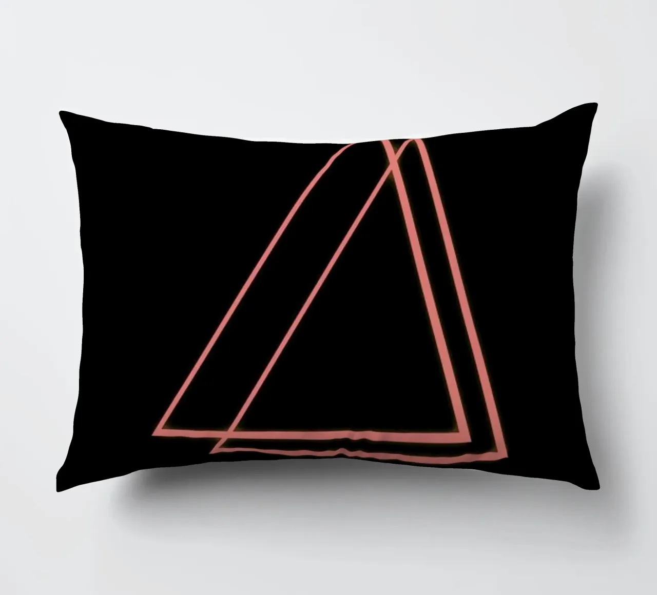 Neon Triangle cojín de In Full Color
