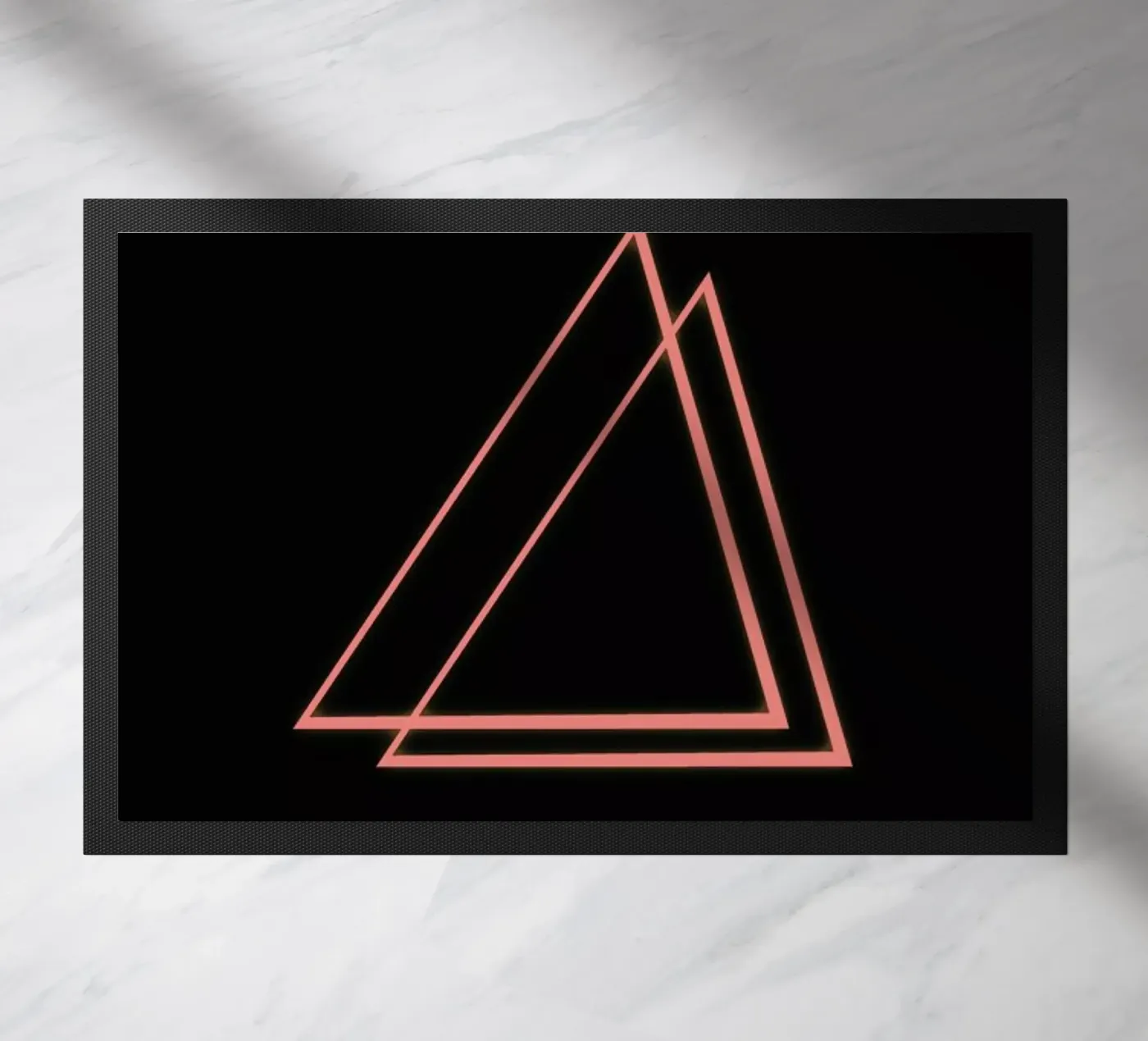 Neon Triangle Fußmatte von In Full Color