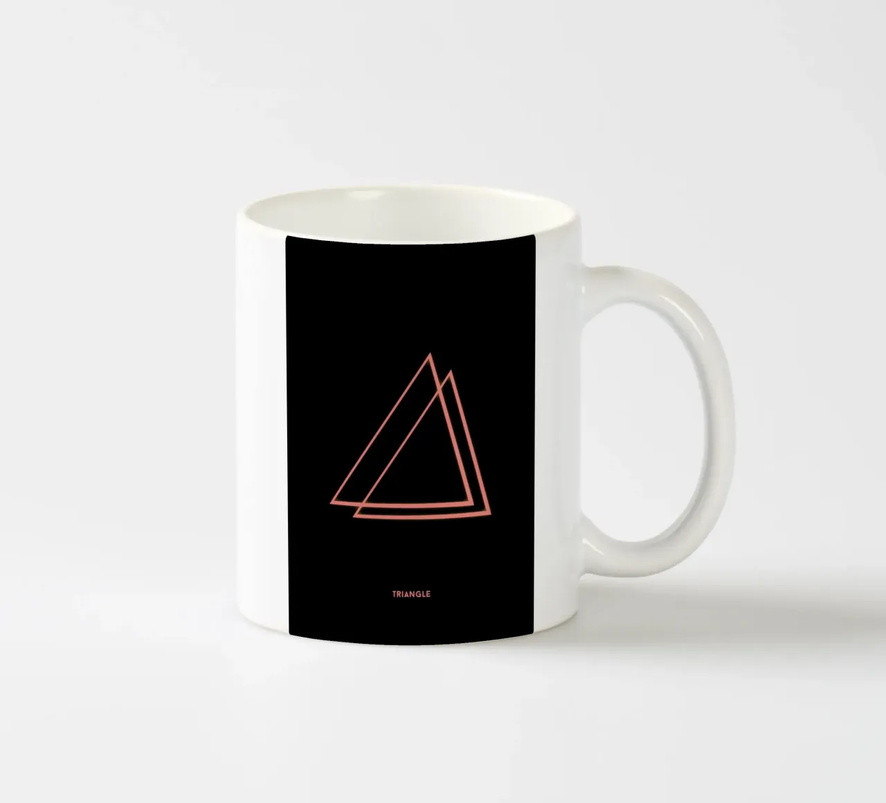 Neon Triangle tazza in ceramica da In Full Color