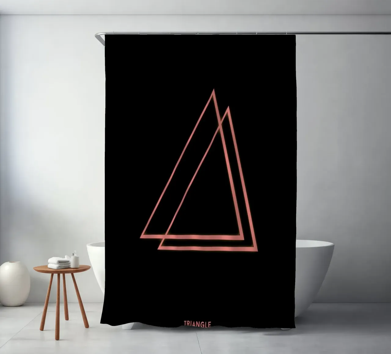 Neon Triangle tenda da doccia da In Full Color