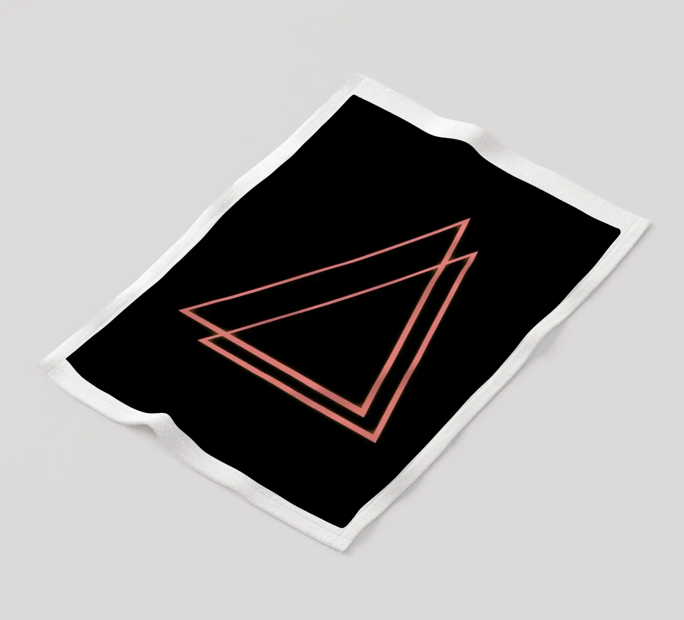Neon Triangle fleecedeken van In Full Color