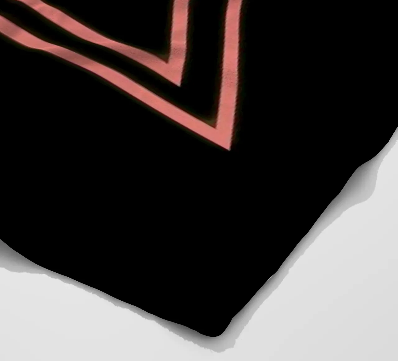 Neon Triangle fleece blanket by In Full Color