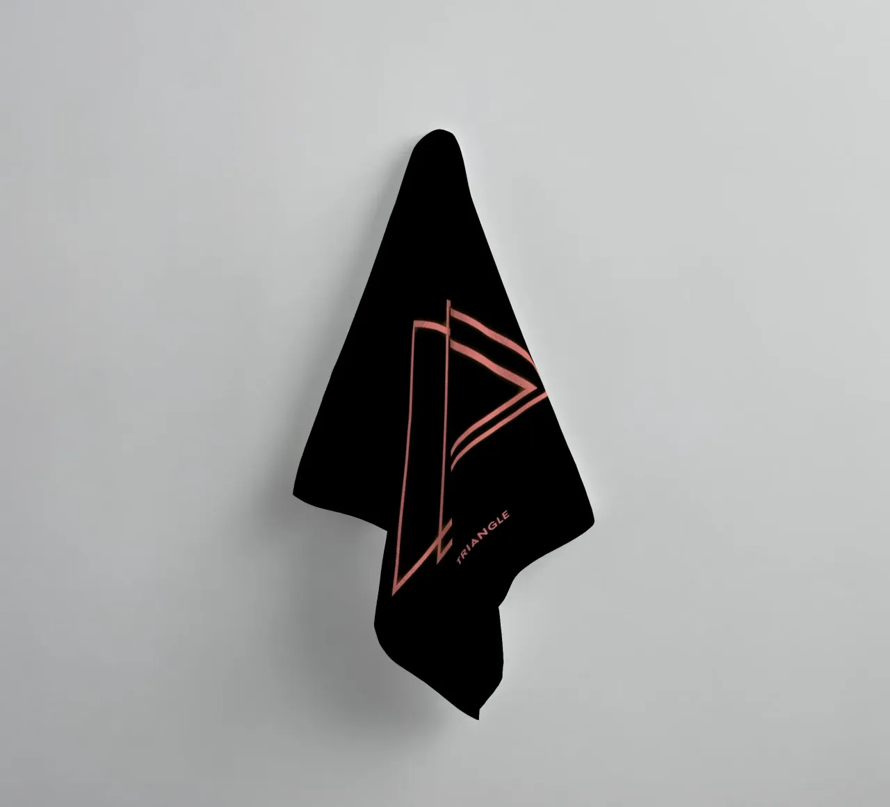 Neon Triangle asciugamano da bagno da In Full Color