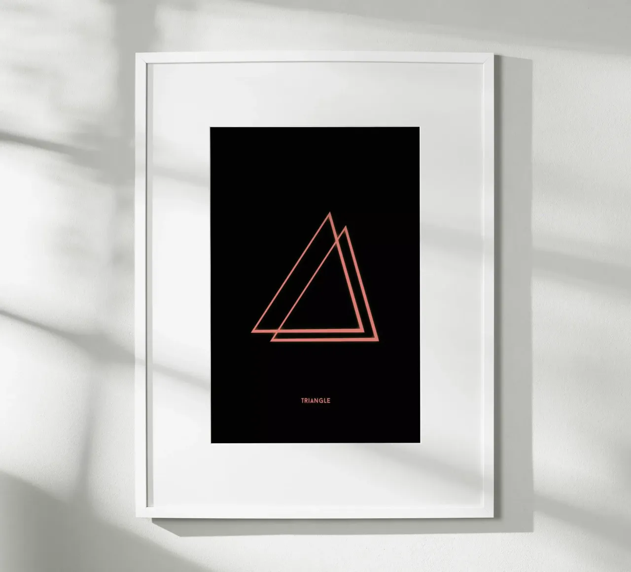 Neon Triangle carta hahnemühle da In Full Color