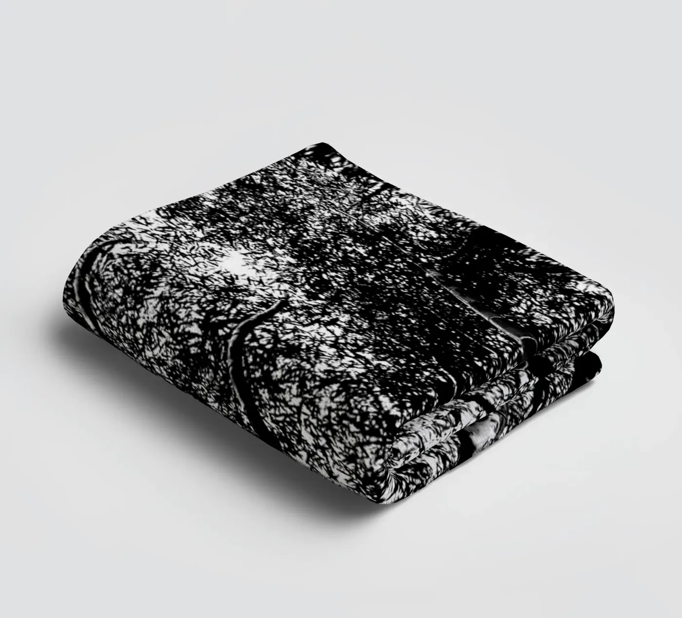 trees towel by Massimo Frascogna