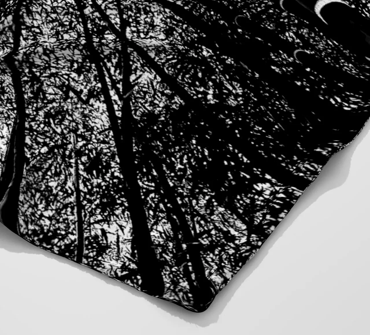 trees Fleecedecke von Massimo Frascogna