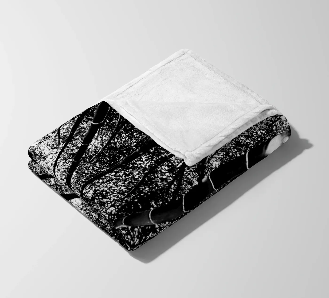 bomen fleecedeken van Massimo Frascogna