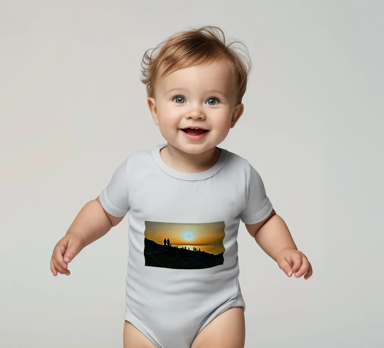 Coucher de soleil body bébé de Massimo Frascogna