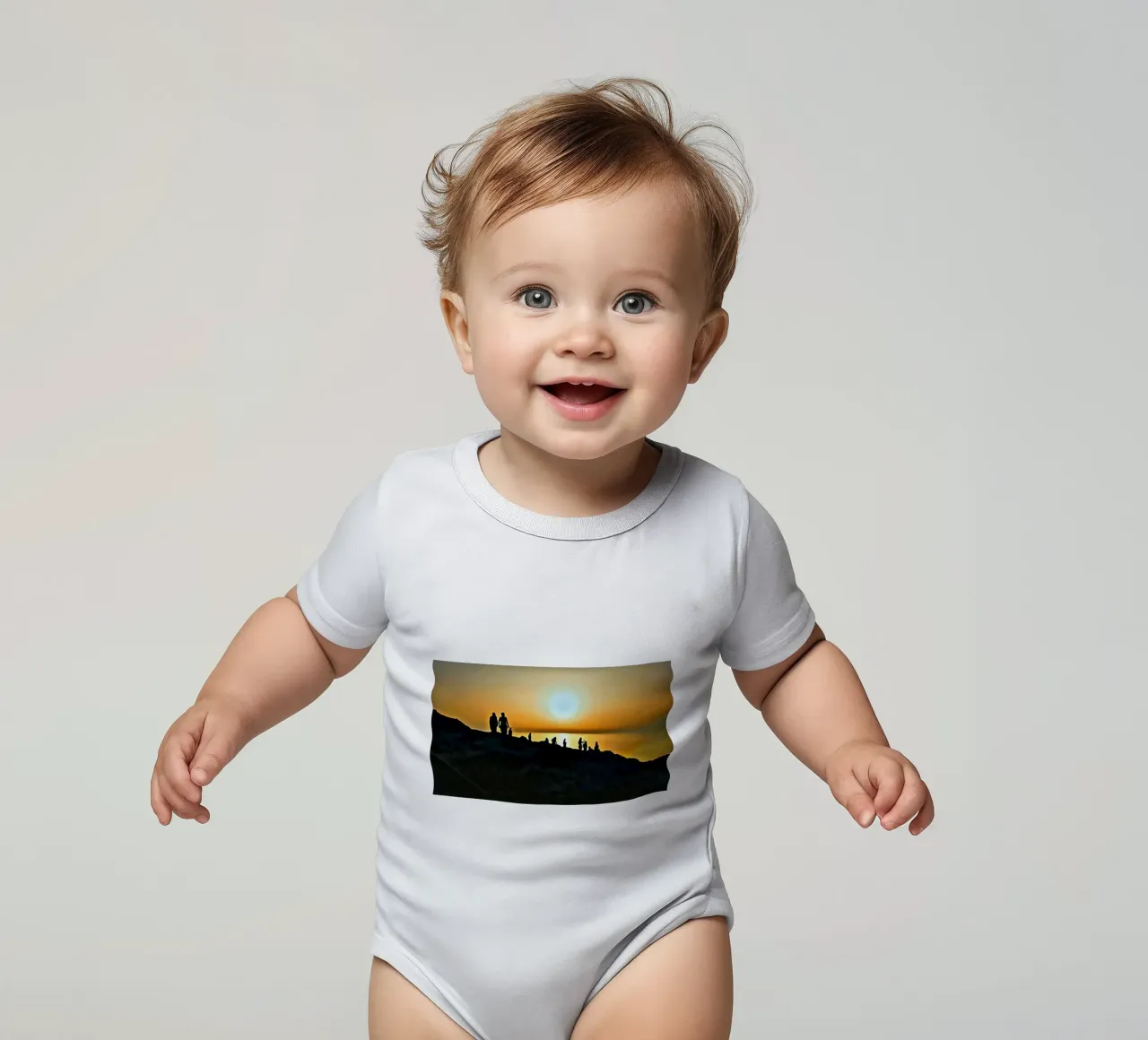Coucher de soleil body bébé de Massimo Frascogna