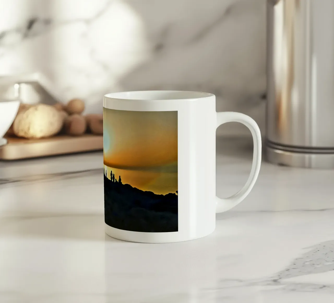 Sunset tazza in ceramica da Massimo Frascogna