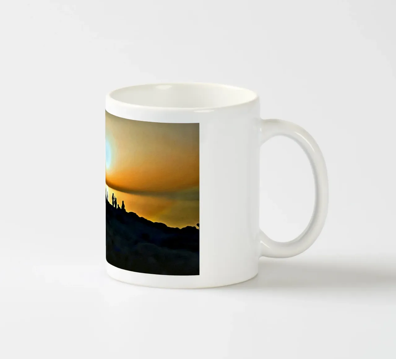 Sunset tazza in ceramica da Massimo Frascogna