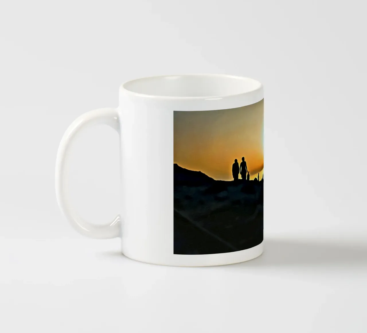 Sunset tazza in ceramica da Massimo Frascogna
