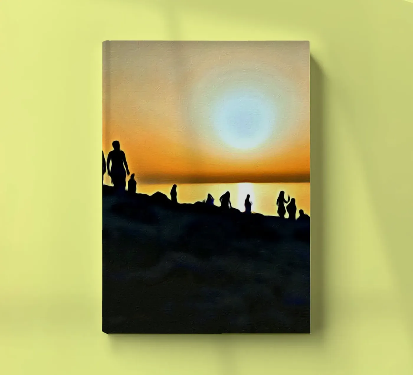 Sunset notebook by Massimo Frascogna
