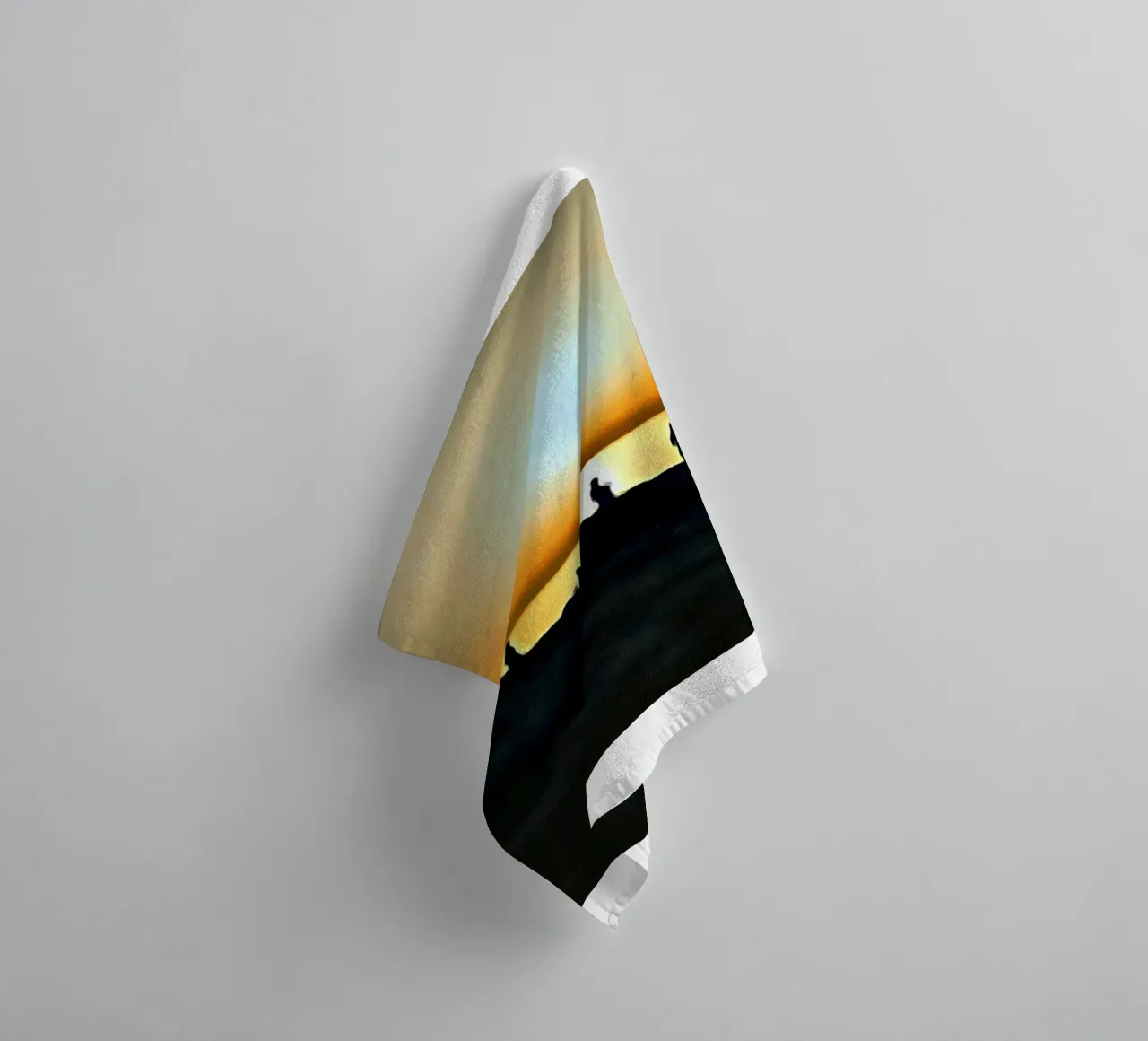 Zonsondergang badhanddoek van Massimo Frascogna