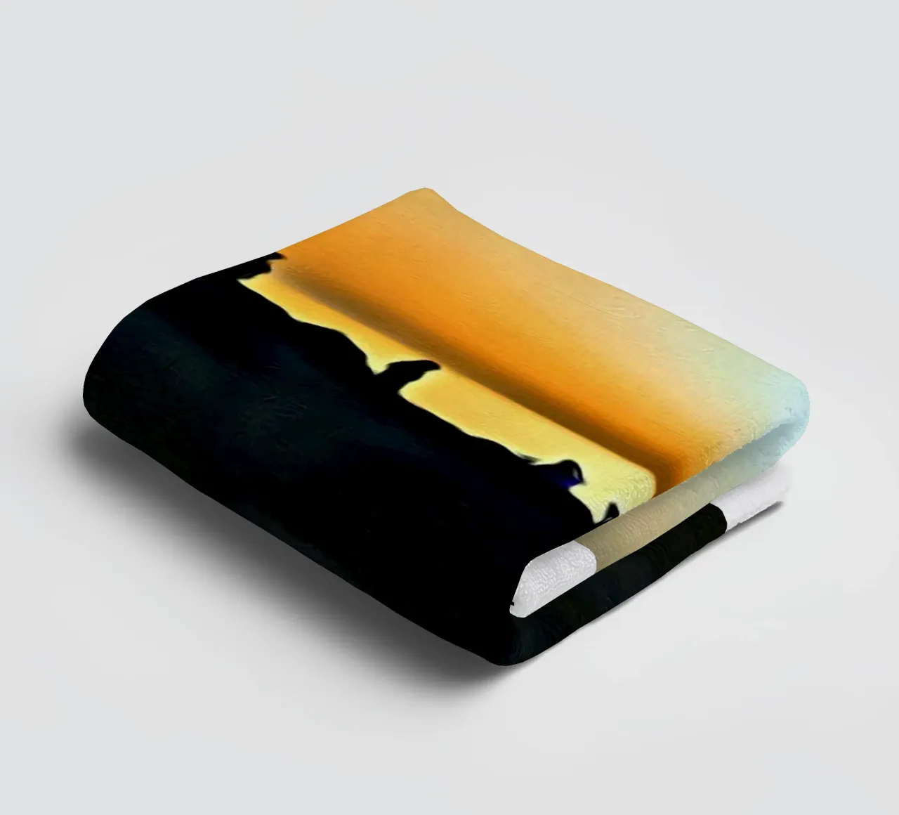 Zonsondergang badhanddoek van Massimo Frascogna