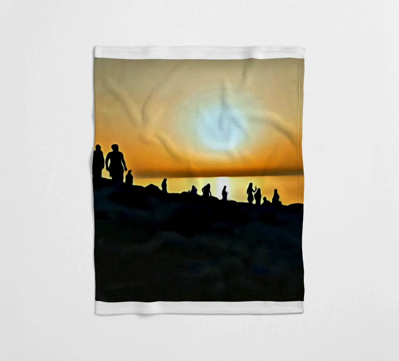 Sunset plaid polaire de Massimo Frascogna