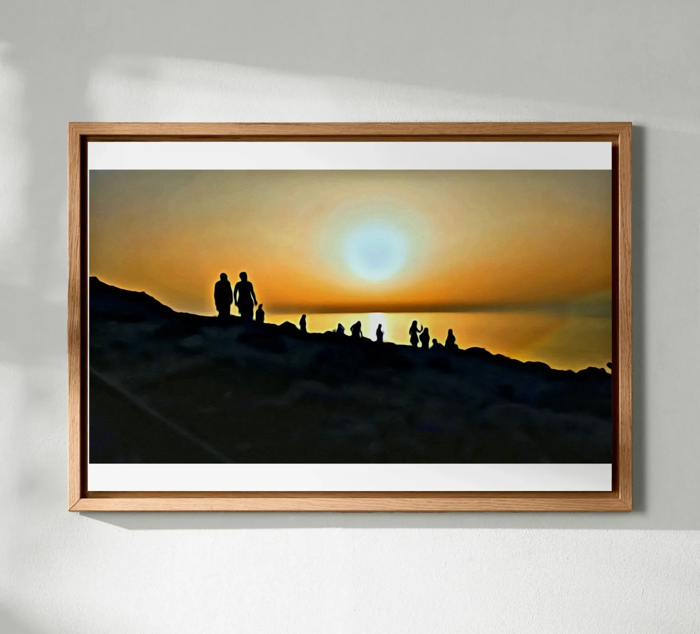 Sunset alluminio dibond da Massimo Frascogna