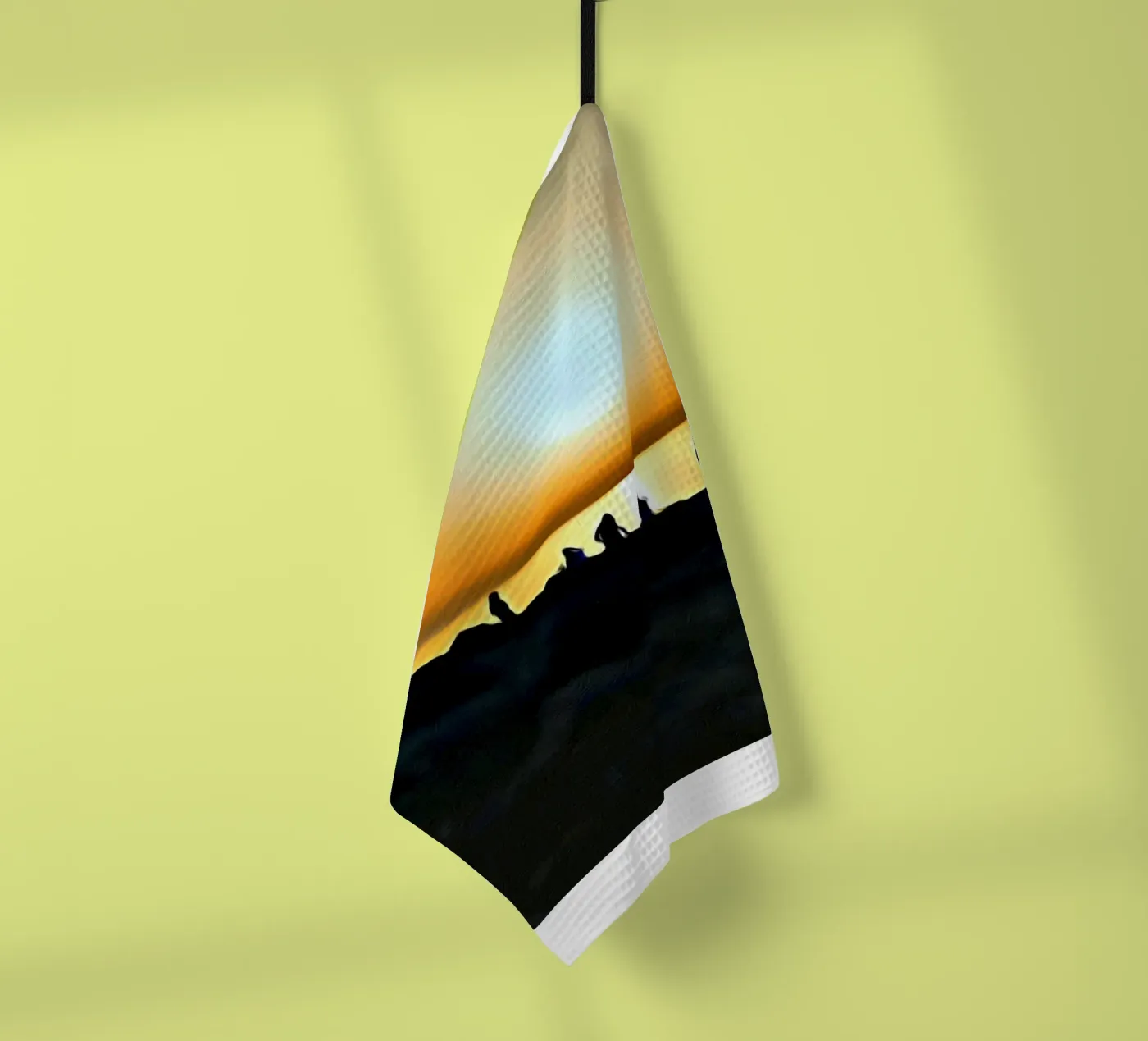 Sunset tea towel by Massimo Frascogna