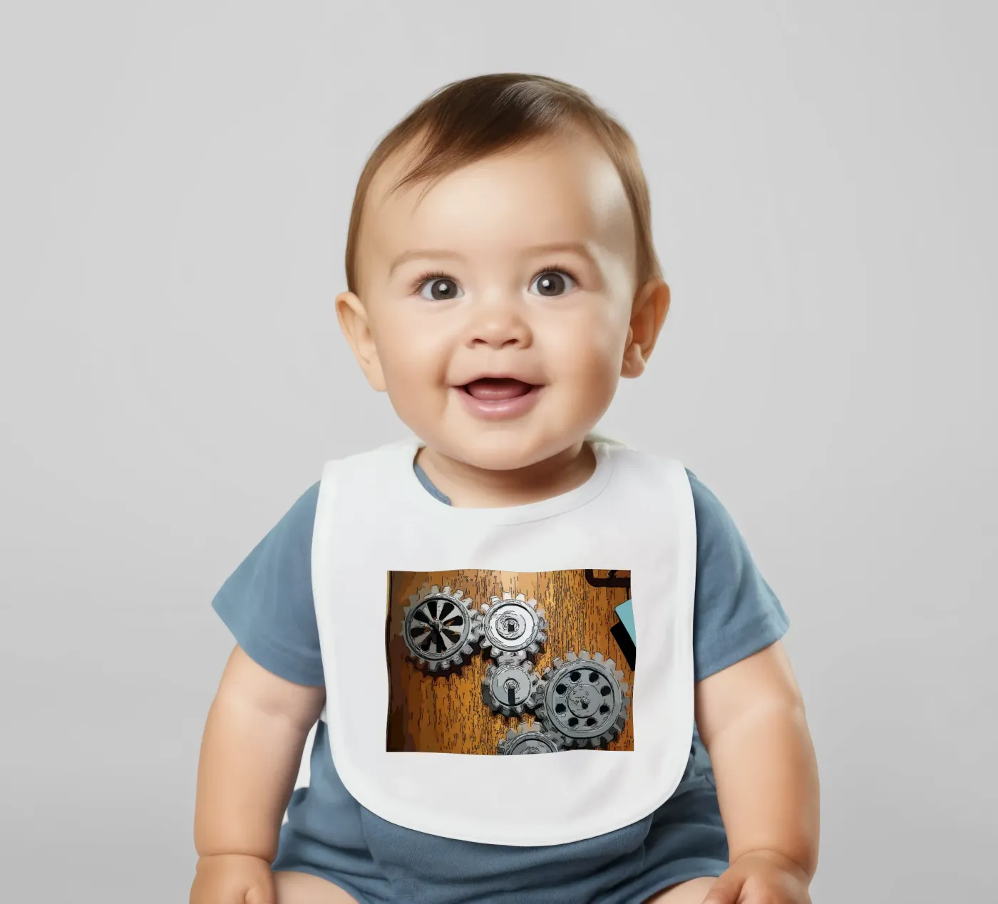 paneel baby slabbetje van Massimo Frascogna