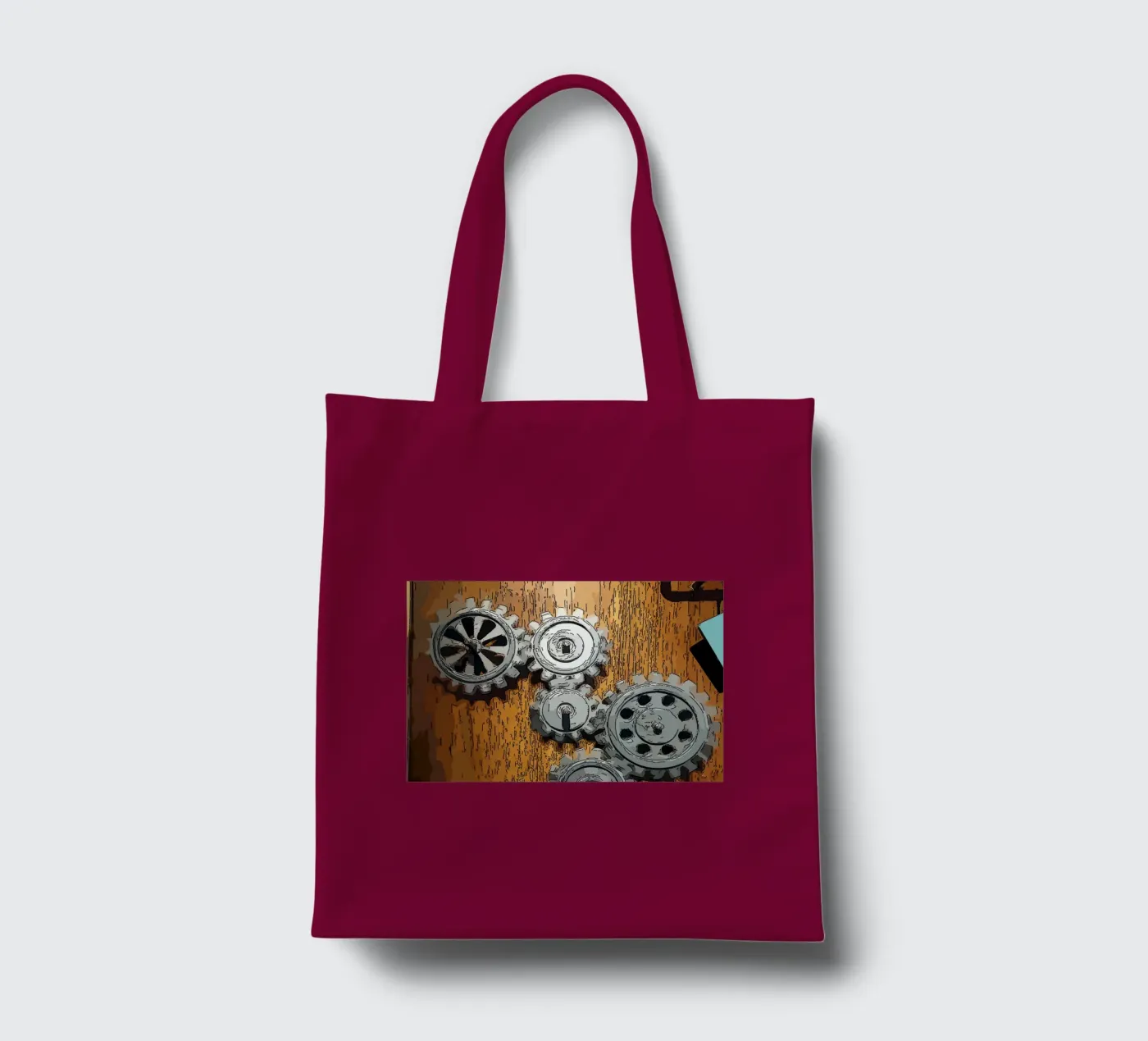 panel tote bag by Massimo Frascogna