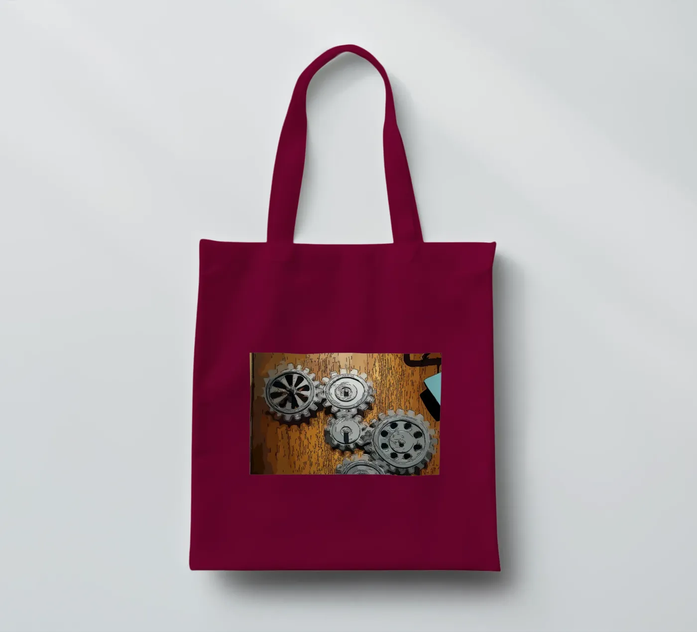 panel tote bag by Massimo Frascogna