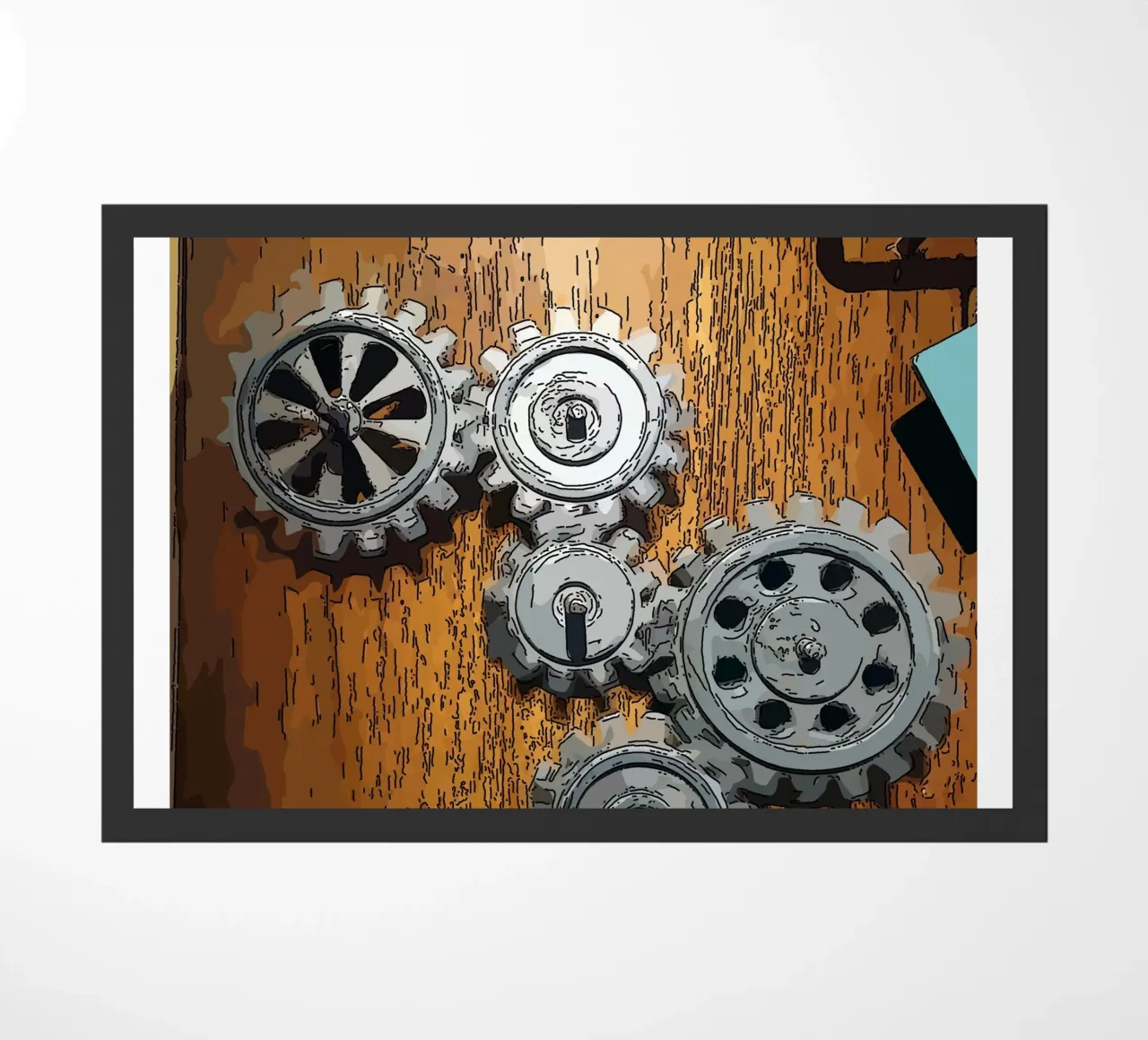 panel doormat by Massimo Frascogna